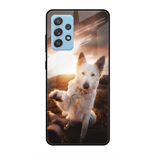 Image of SmashItUp Dog | Animal | Puppy Designer Printed TPU Metal Case Mobile Back Cover for Samsung A53 5G
