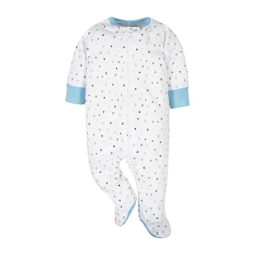 Image of ONESIES Brand Baby Boys Sleepers 4-Pack Footies and Toddler Set