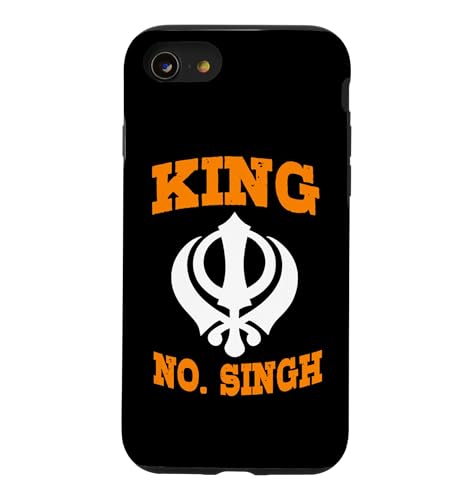 King No Singh Sikh Punjabi Khalsa T�V���c �X�}�z�P�[�X iPhone SE (2020) / 7 / 8 �p