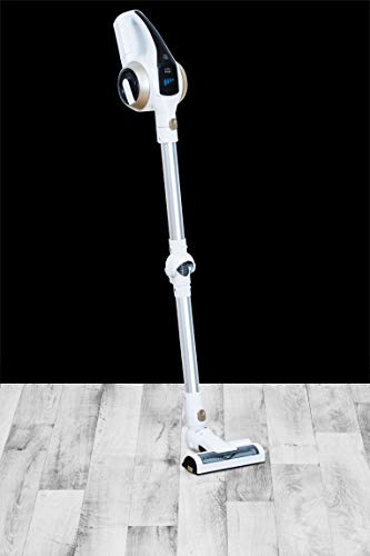 Livington Prime 3-in-1 Akku Staubsauger – kabelloser Staubsauger mit Knickgelenk für schwer erreichbare Stellen – leichter Staubsauger ohne