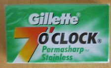 15 7 O'clock Double Edge Safety Razor Blades