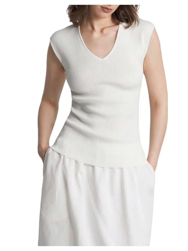 Floerns Women's Summer Dolman Sleeve Knit Sweater V Neck Lightweight Pullover Tops