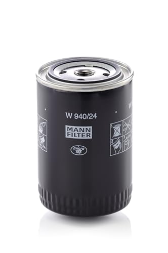 MANN-FILTER W 940/24 Oil Filter, Hydraulic filter for trucks, buses and Utility Vehicles