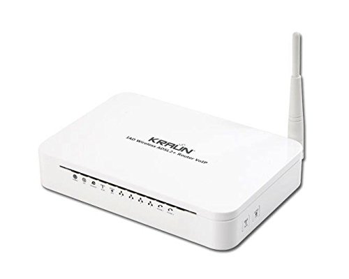 Kraun KR.XY ADSL Wi-Fi Collegamento ethernet LAN Bianco router