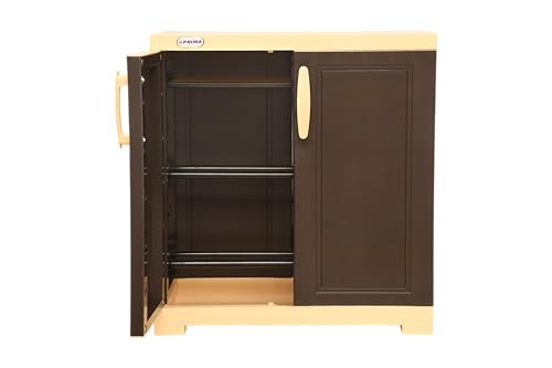 Image of Prima Viva 1 Plastic Cabinet for Shoe Storage, Shoe Rack, Chappal Stand Indoor & Outdoor, Shoes & Chappal Stand for Home.