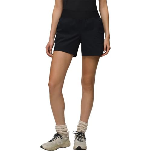 prAna 5" Koen Shorts Black XS (Women's 0-2) 5