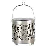 RETENA Mini Heating Cover, Outdoor Stainless Steel Stove Hood, Portable Camping Heater in Autumn and
