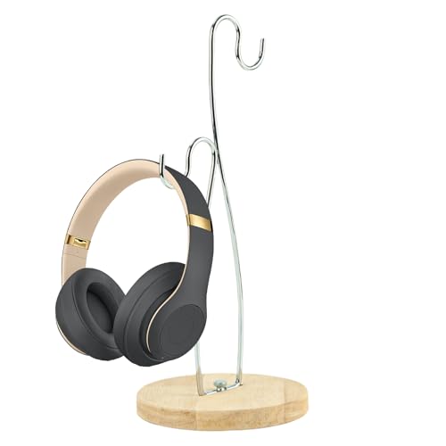 Soporte de Banana Holder, gancho de plátano,Banana Keeper para la frescura | Organizador de decoración de granja con gancho de acero inoxidable a base de madera para mesa de comedor encimera