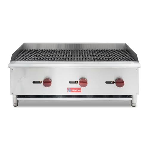 WESTLAKE 36 inch 3-Burner Gas Charbroiler