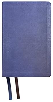 NASB Reference Bible, Blue, Leathertex, 2020 text