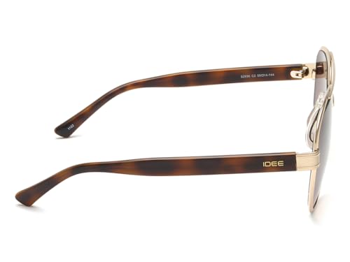 Image of IDEE Sunglasses| 100% UV Protected | Gradient | Full Rim | Pilot | Men | Large |Alloy Metal Frame | Gradient Polycarbonate Lens