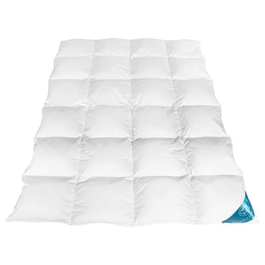 Extra warme Gänsedaunen Winterdecke 135x200 1600g