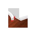158 Inch Quarter Round Flexible Peel & Stick Silicone Molding Trim for Walls, Baseboards and Edge Corners, Rubber Self-Adhesive Crown Molding Trim for Floor Water Resistant, No Damage Removal