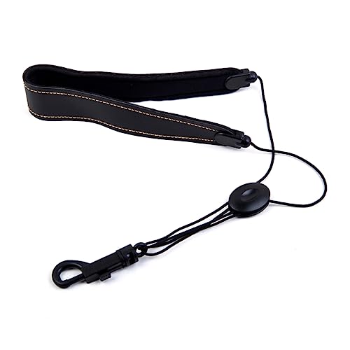 BESPORTBLE Adjustable Leather Saxophone Strap Durable for Tenor Alto Soprano Saxophones Comfortable and Breathable Design for All Ages