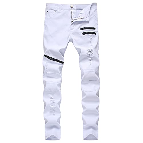 Jeans déchirés homme parfait pour les sorties urbaines et soirées