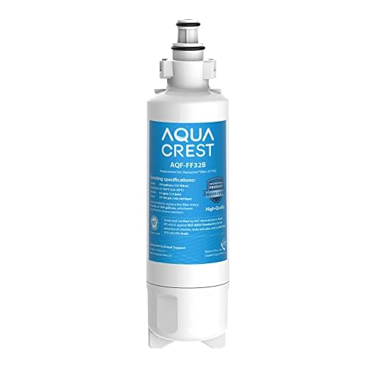 AQUACREST 257760 Kühlschrank Wasserfilter, Kompatibel mit CNRAH-257760, 125950, NR-B53V1 NR-B53V1-WB/X1D NR-BG53V2 NR-BG53VW2 NR-B53V2-XE, NR-B54X1-WB/E; EcoAqua EFF-6032B; AH-PCN (1)