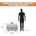 RomoTech 82123939 Horizontal Polyethylene Reservoir Water Tank w/Legs, 60 gal, Made In USA, Natural Poly Tank for Non-Flammable Liquids, UV-Resistant, Ideal for Agricultural Use, RV Water Storage
