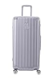 GYL Intemporelle, Valise Soute Rigide, (78 x 37 x 37 cm)   4,5Kg   115L   Polycarbonate   Sérrure TSA   Garantie à Vie, Argent