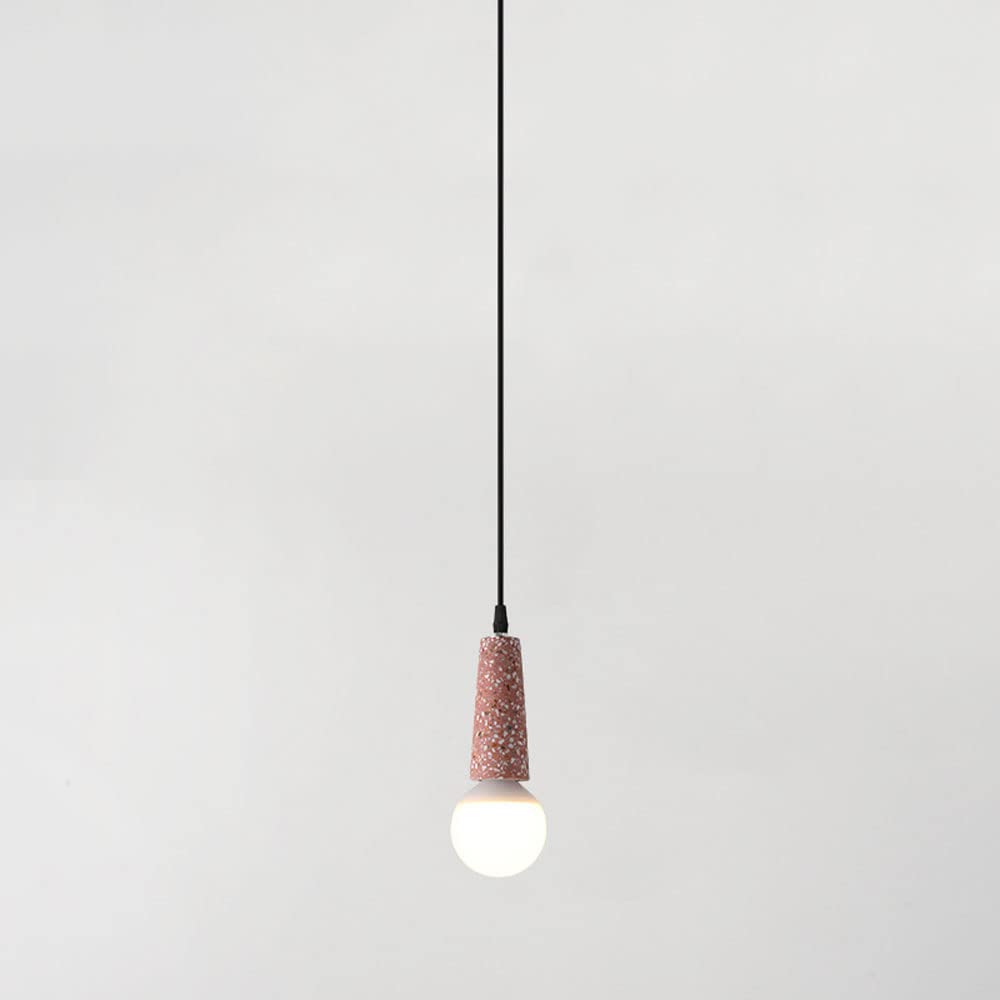 Iluminación colgante de terrazo moderna para comedores nórdicos y barras de bar con cable ajustable