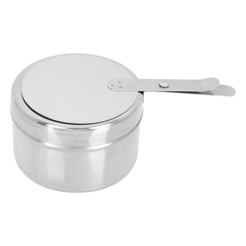 BUGUUYO Estufa de Alcohol para Camping Portátil Resistente Altas Temperaturas Quemador de Acero para Cocina al Aire y Hogar Soporte de Combustible para Excursión y Picnic