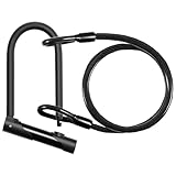 Sécurité multicouche : profitez de la tranquillité d' avec notre verrou de sécurité pour bagages avec revêtement. Doté d'un cadenas en U robuste et d'une conception à double anneau, ce cadenas offre une protection sécurisée contre les indiscrets et les performances antivol. Le câble en acier est anti-coupure, offrant plusieurs couches de protection