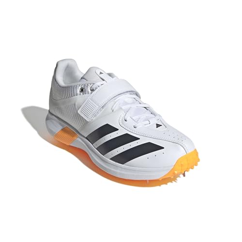 Image of adidas Adipower Incurza Cricket Shoes, Metal Spike, Lightweight, High Performance, Stability & Grip, Professional Footwear