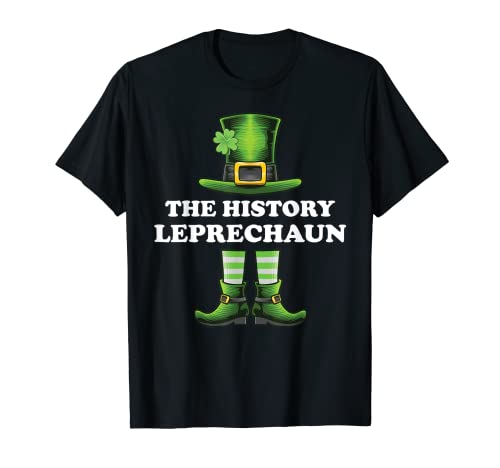La historia Leprechaun Funny Matching Family St Patricks Day Camiseta