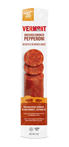 Vermont Smoke & Cure Smoked Pepperoni, Uncured, Gluten Free, 6 Ounce