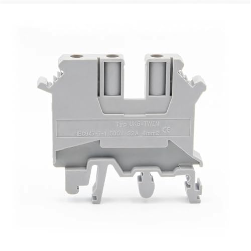 Terminal de tornillo UK5-TWIN de carril DIN para doble cable de hasta 6 mm² 5
