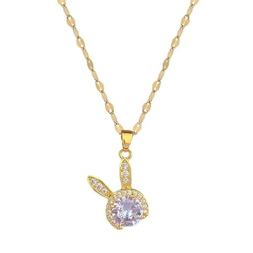 Collier de lapin mignon pour illuminer vos tenues de bureau et de soirées