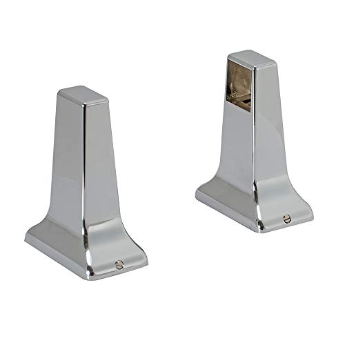 Ez-Flo 15155 Bathroom Towel Bar Brackets With Concealed Screws, Chrome #TOP1
