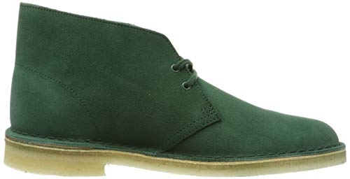 Image of CLARKS Men's Desert Boot Chukka Boot, Black Leather, 13 M US