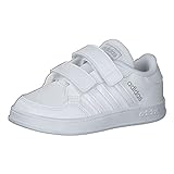 Chaussures de sport adidas Mixte enfant Breaknet Chaussure de piste d athltisme, Ftwr White Ftwr White Ftwr White, 21 EU