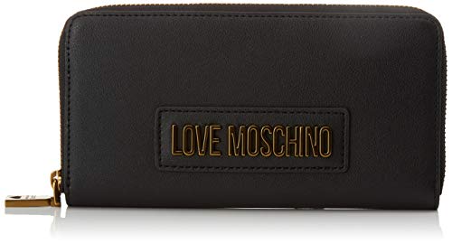 Preisvergleich Produktbild Love Moschino Damen Jc5627pp0a Geldbeutel, Schwarz (Black), 2x10x20 Centimeters