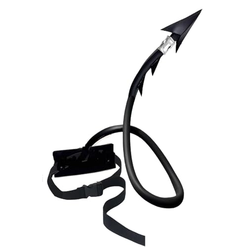 clcbdeyit Dragon Tail Succubus Tail Devil Costume tail Demon Tail (C Black)