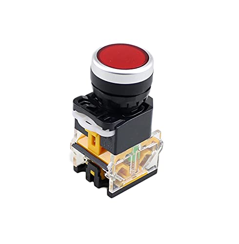 Interrupteur bouton double tête LA38 étanche 22mm pour commande de machine - 5