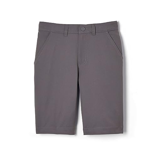 Image of French Toast Boys' Flat Front Microfiber Performance Stretch Short