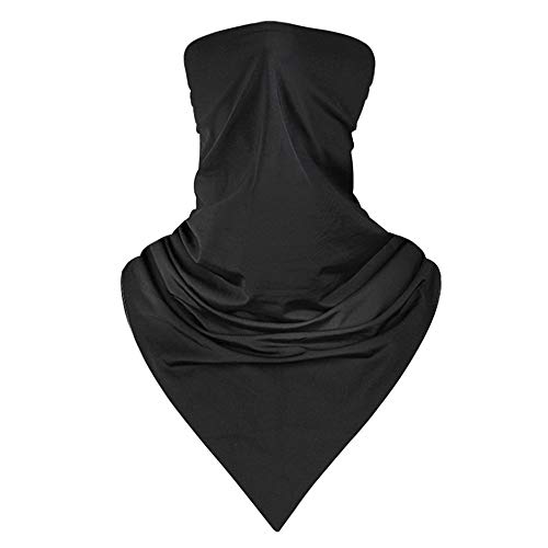 KKmoon 3 unidades Summer Ice Silk Triangle Scarf Máscara protetora solar Máscara de proteção solar p