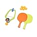 Zxpjkyu Table Tennis Trainer Set with Racquet and Ball Solo Practice Portable Ping Pong Trainer Parent Child Toy for Game Activity