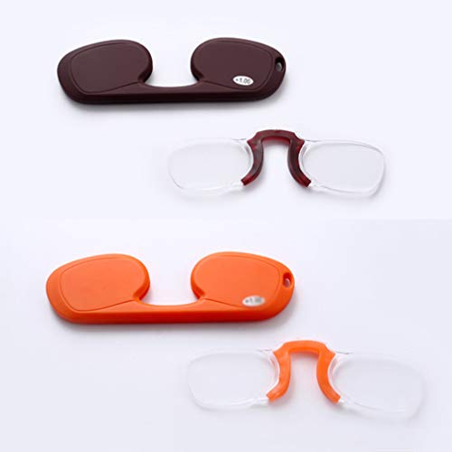 Gafas de Lectura sin Patillas, Mini Gafas para Leer, para Hombre y...