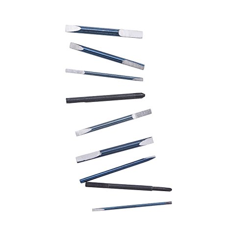 9 Pcs Watchmaker Screwdrivers Set 0.5mm-2.5mm for Jewelry Watch,Eyeglass Repair,Electronics and More - Thumbnail 6
