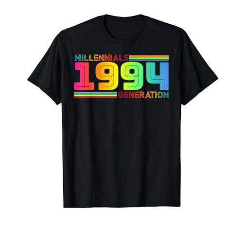 Millennials Generation 1994 Design for Millennials Birthday T-Shirt