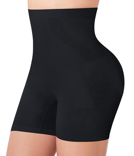 Nebility Tummy Control Shapewear Body Shaper Tummy Control Butt Lifter Under Dress Shapewear Black