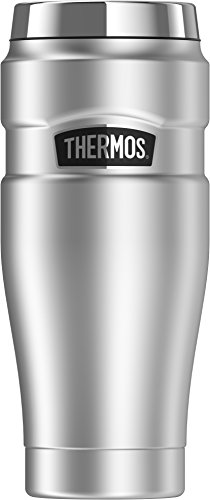Thermos Stainless King 16 Ounce Travel Tumbler, Stainless Steel