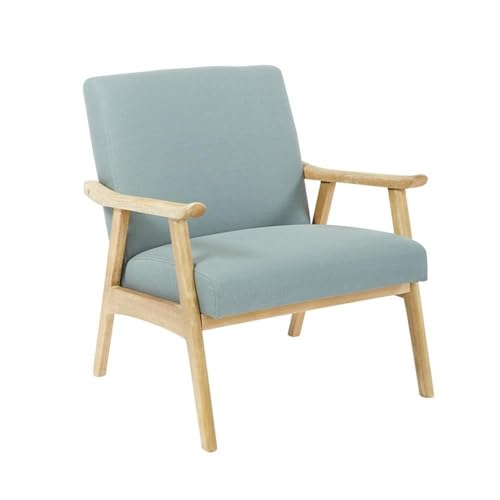 Sillón Moderno Tela Azul