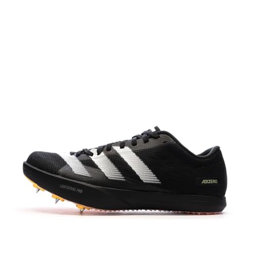 Adidas chaussures d'athlétisme Adizero Lj homme pointes de saut en longueur noires légères