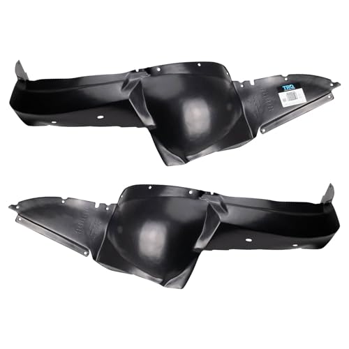Image of TRQ Front Inner Fender Liner Set Compatible with 2005-2010 Chevrolet Cobalt 2007-2009 Pontiac G5 GM1250121 GM1251121