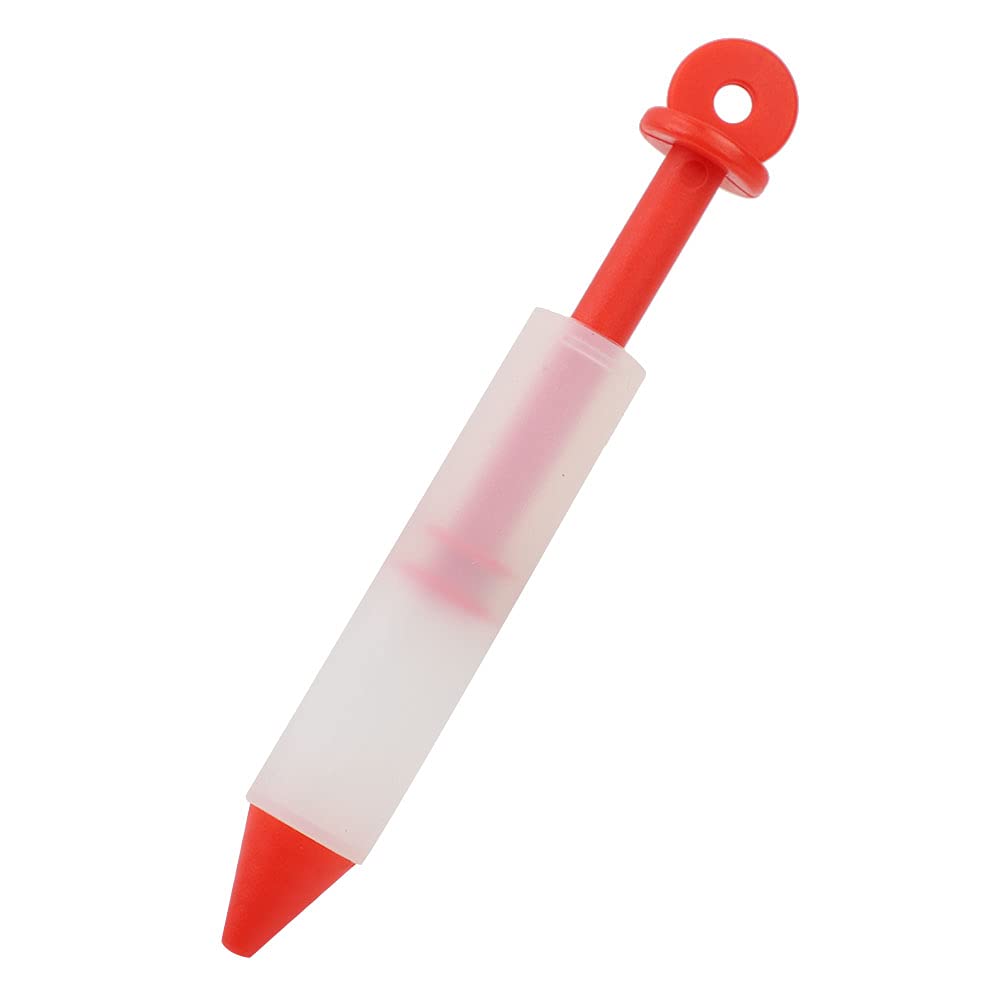 Stylo design à dessert en silicone Lybunair avec quatre buses pour décoration de chocolat et de crème, lettrage artistique et dessin sur gâteaux et pâtisseries (Bleu)
