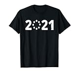 Happy New Year 2021 Loading Internet Gift Computing T-Shirt