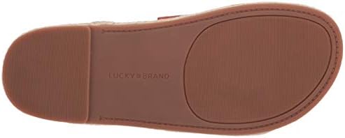 Lucky Brand Women's DILANE Flat Sandal, Canyon Clay, 8.5 | Image 3